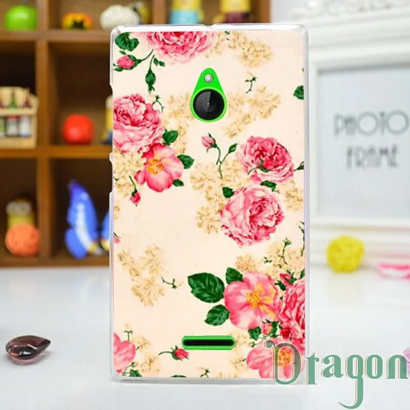 Корпусов мобильных Телефонов Для Nokia X2 Цветок зебра Собака Ацтеков череп
