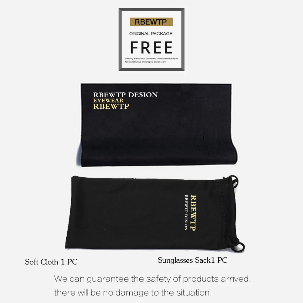 RBEWTP брендовые унисекс поляризованные солнцезащитные очки мужские зеркальные с