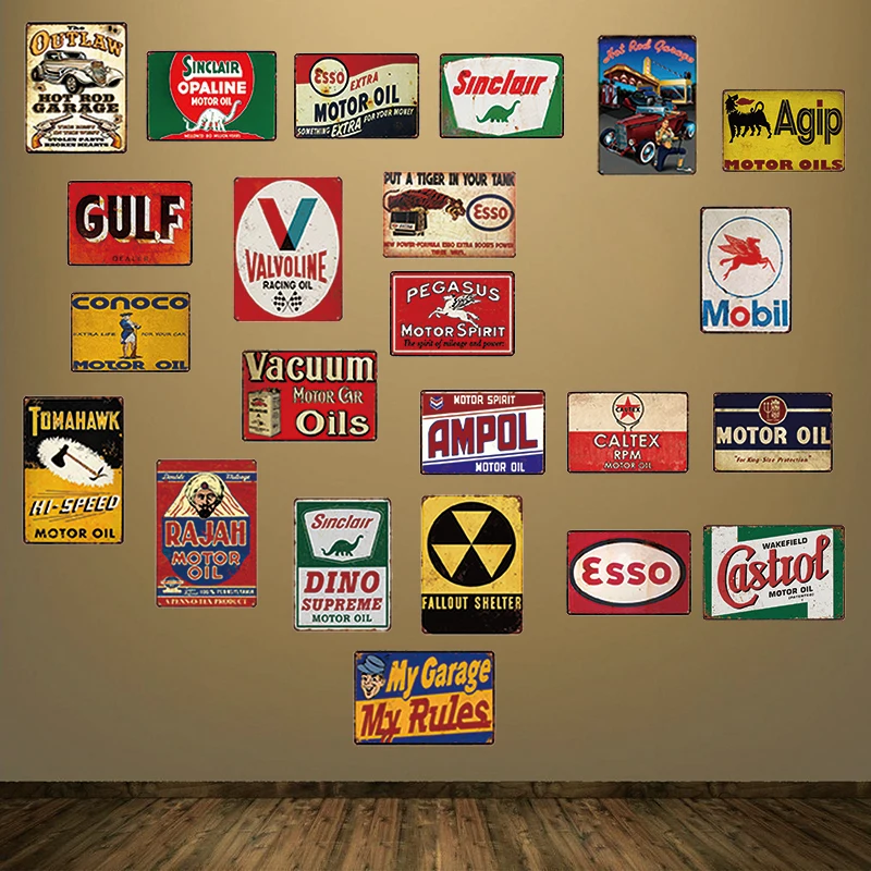 

Vintage Tin SignMetal Plate For Wall Pub Cafe Home Art Decor Iron Poster Cuadros DU-1629