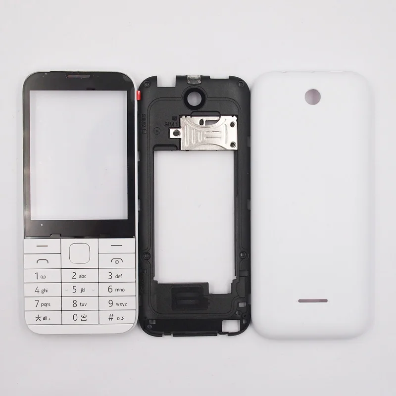 BaanSam Красочный корпус чехол для Nokia 225 N225 с английской клавиатурой