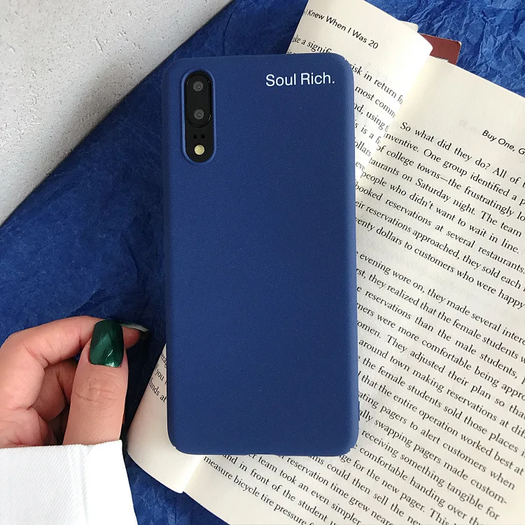 Роскошный Жесткий чехол с надписью для Xiaomi Mi 8 SE Rock матовый текстурой телефона 6 6X 5