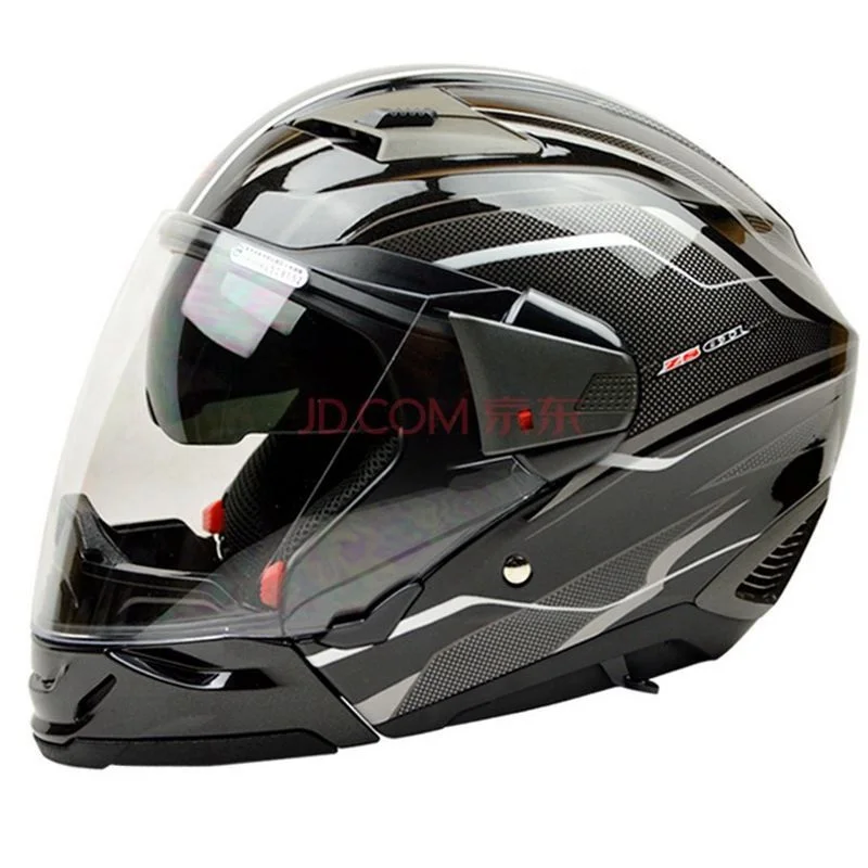ZEUS Modular Motorcycle helmet motorbike motocross full face open helmet. Dual lens malfunction Casco | Автомобили и мотоциклы