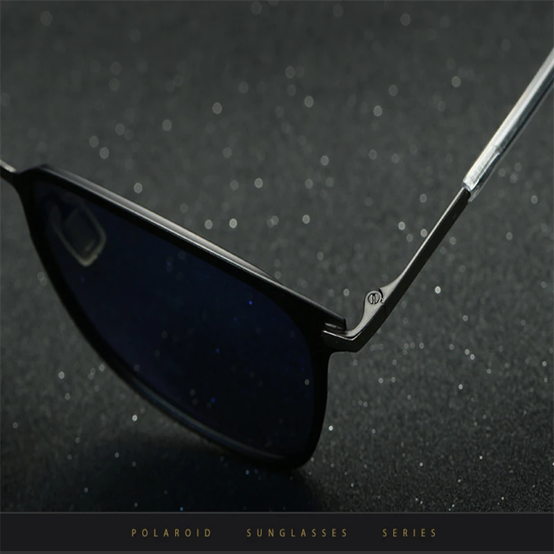 Мужские солнцезащитные очки унисекс классические брендовые алюминиевые HD