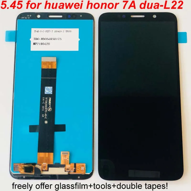 Новинка 5,45 3,5 дюйма ЖК для huawei Honor 7A dua-l22 DUA-LX2 ЖК-дисплей кодирующий преобразователь сенсорного экрана в сборе