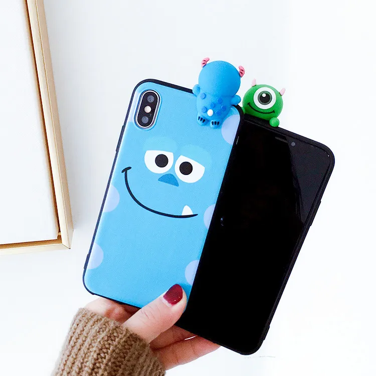 Nova 4E 3D Monsters Case Cartoon Sulley soft back cover for Huawei P10 plus / P20 pro/P30 /P30 pro Honor 8X case |