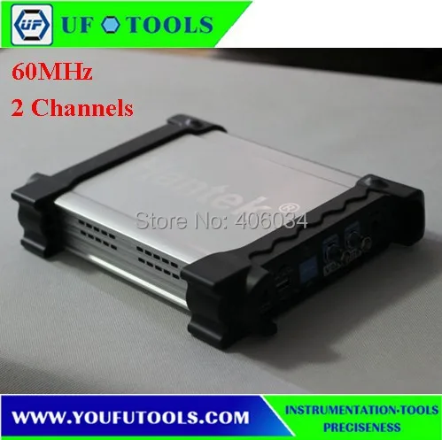 Hantek dso3062al PC USB 60 мГц 200 мс/с 5in1 2 Каналы осциллограф анализатора логики генератор