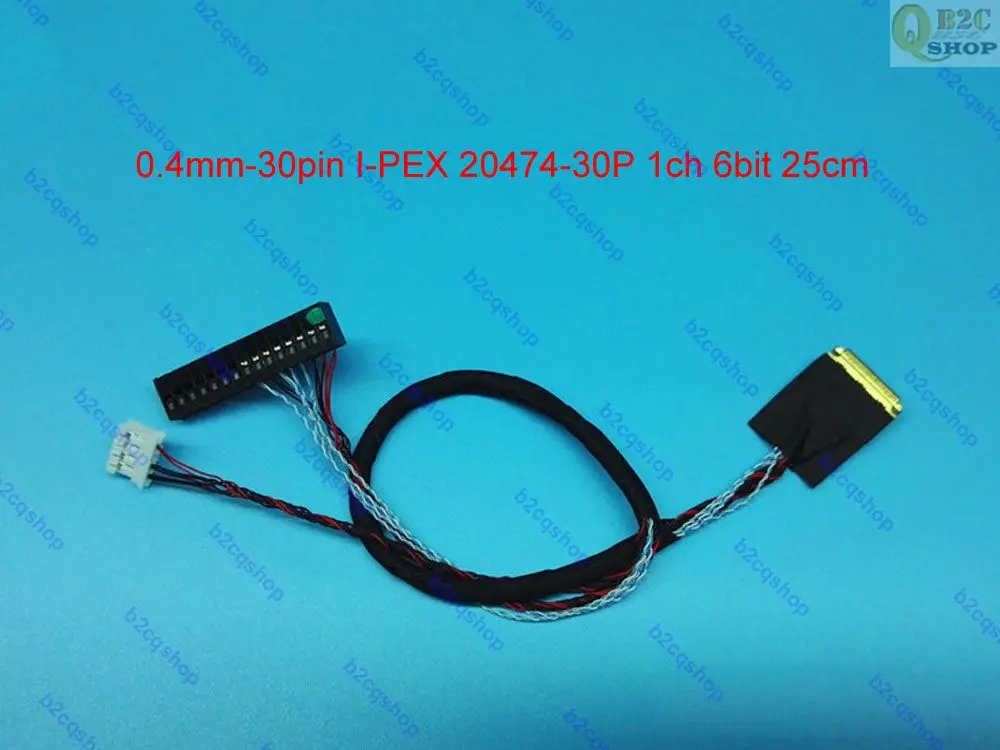 ЖК кабель LVDS для ноутбука LG 30pin 0 4 мм pitch 20474 30P 1CH 6 бит дисплей с дисплеем на экран
