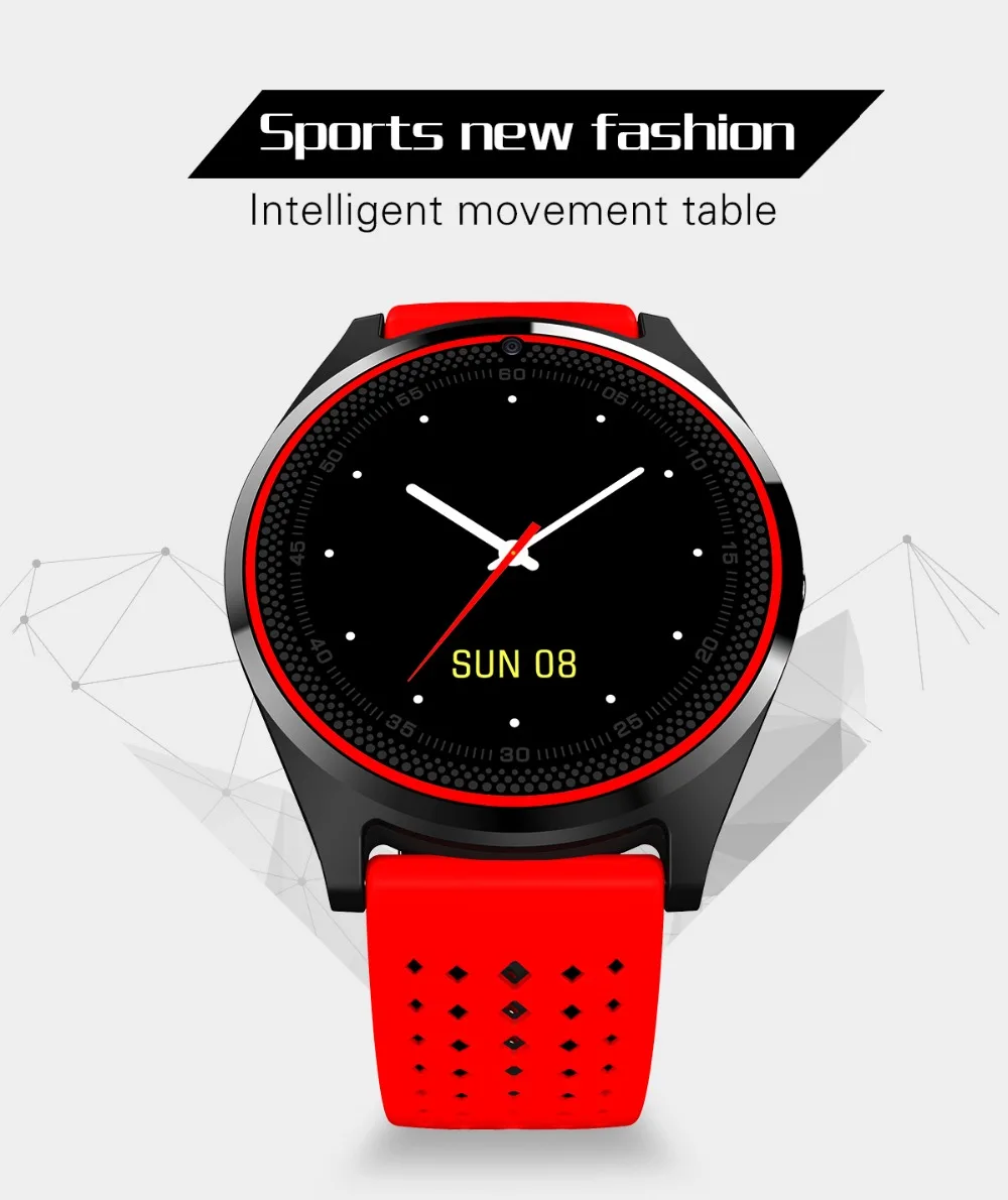 Zonequity V9 Смарт часы с камерой Bluetooth Smartwatch SIM карты наручные для телефона Android