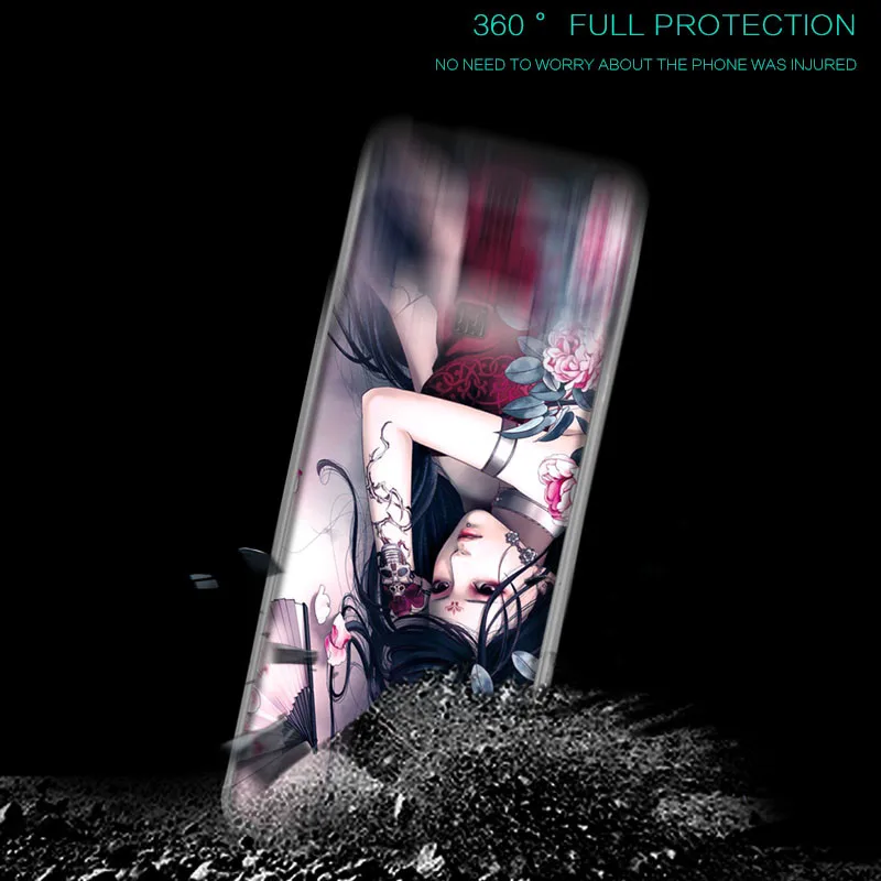 Silicone Case For Homtom S7 5.5 inch Cover Fashion Patterned Soft TPU Anti-knock Back |