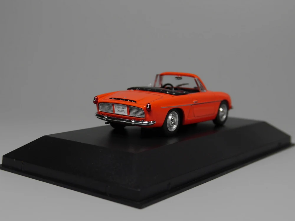 Авто ИНН-ixo 1:43 Willys Interlagos конверсивель 1963 литая модель автомобиля