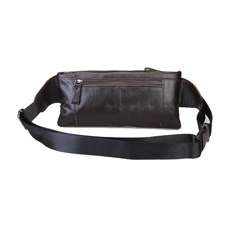 Поясная Сумка из натуральной кожи поясная сумка для телефона дорожная мужчин