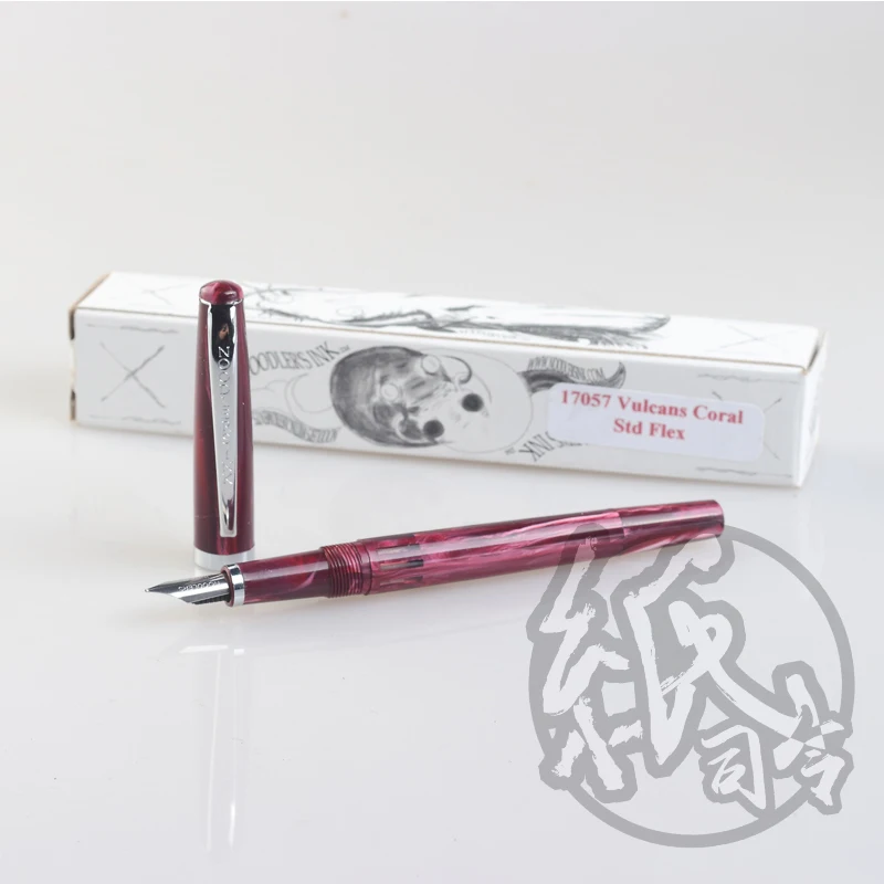 Noodler's catfish Стандартный creaper серия акриловый мягкий перо flexy каллиграфия Готическая ручка dip Ручка Разлагаемый материал