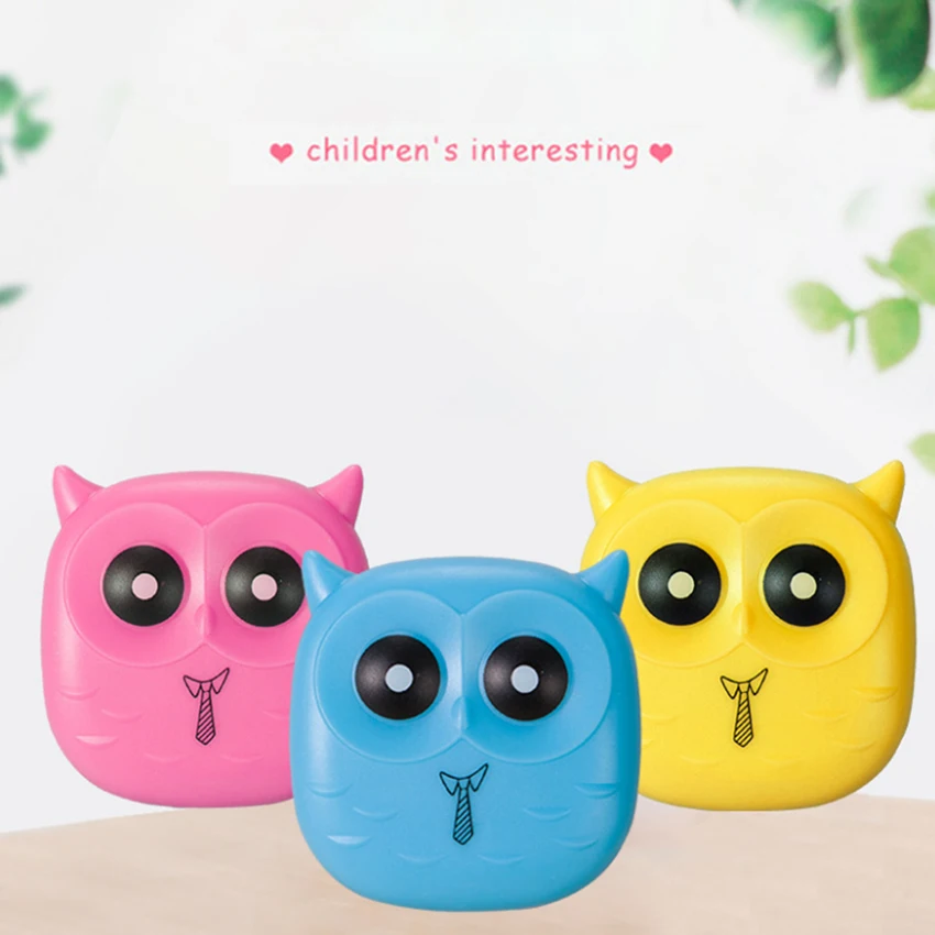 Ночной светильник для детской спальни животного совы ABS 0 2 Вт светодиодный