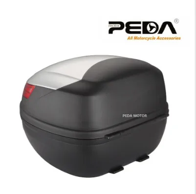 PEDA 32L мотоциклетный топ-чехол, не сломающийся, ПП коробка для хвоста 43x41x32 см, чехол для груза для скутера, коробка для переноски, верхний чехол s, коробка для переноски