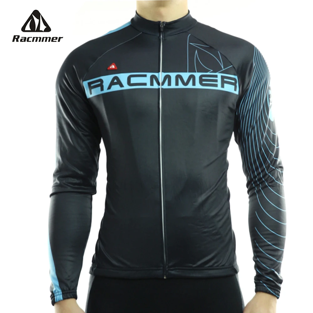Racmmer 2020 Велоспорт Джерси с длинным рукавом Mtb Одежда для велосипеда комплект
