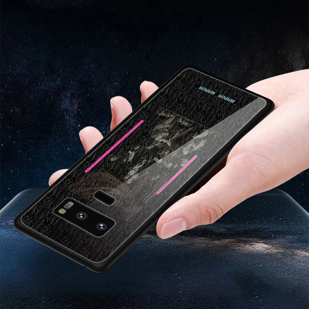 WEBBEDEPP мягкий чехол из закаленного стекла с художественной текстурой для Samsung Galaxy