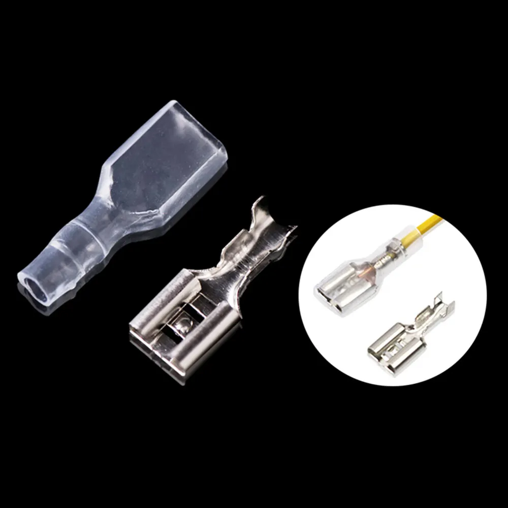 150 шт. 6 3/4 8/2 8 каждого размера 50 с Умной крышкой зажим для холодного отжима клеммы