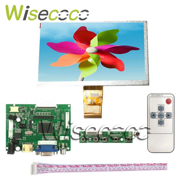 Для Raspberry Pi 3 2 ЖК экран 7 дюймов 1024*600 7300101463 E231732 TFT 50 контактов плата драйвера