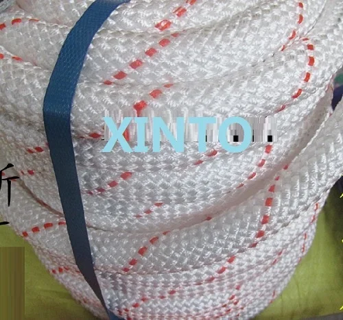 100 м, 22 мм, антенна работы высоко над землей высотные безопасности рабочих веревку жгут стакан чистой стены