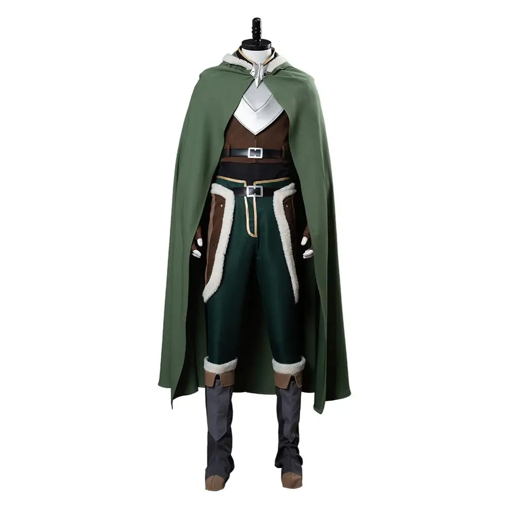 The Rising of the Shield Hero Iwatani Naofumi Карнавальный костюм Тренч Обувь с париком Полный