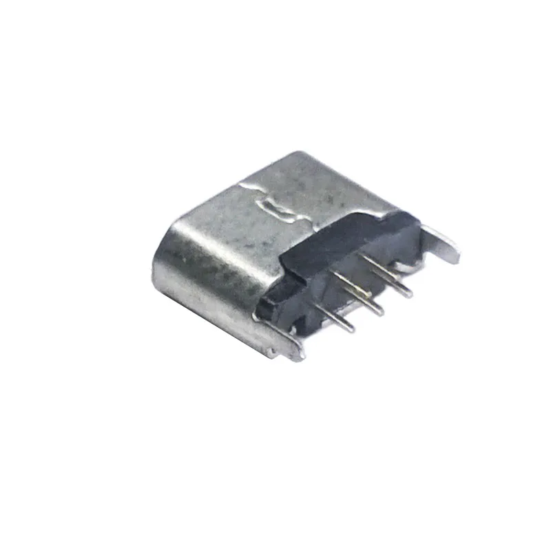 20 шт./лот USB 180 градусов 5 Pin Разъемы плоский разъем Micro пластиковый корпус Jack Tail Sockect