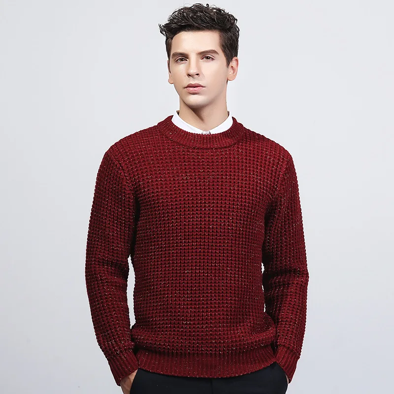 2017 зимний свитер Для мужчин модные британский стиль пуловер тянуть Homme agasalho masculino