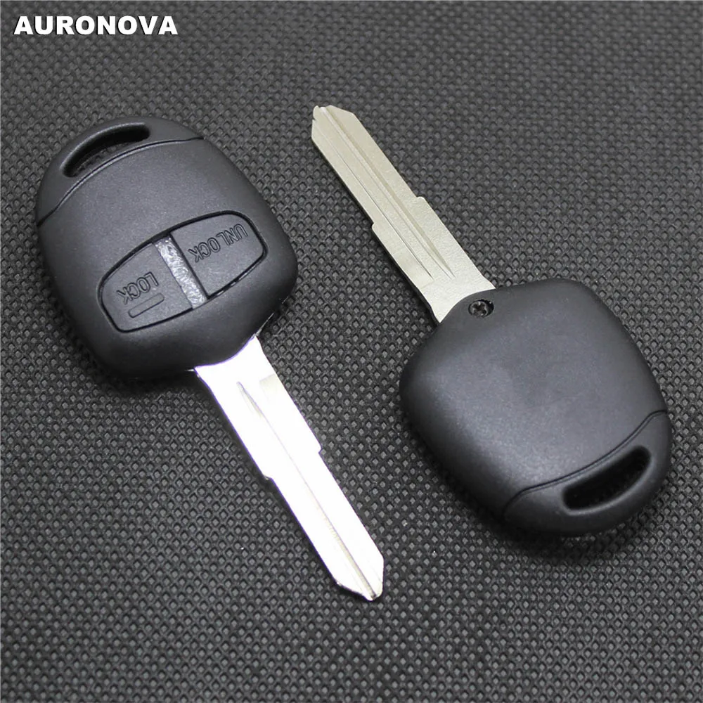 AURONOVA Новый чехол для ключа с дистанционным управлением Mitsubishi Pajero 2 кнопки сменный