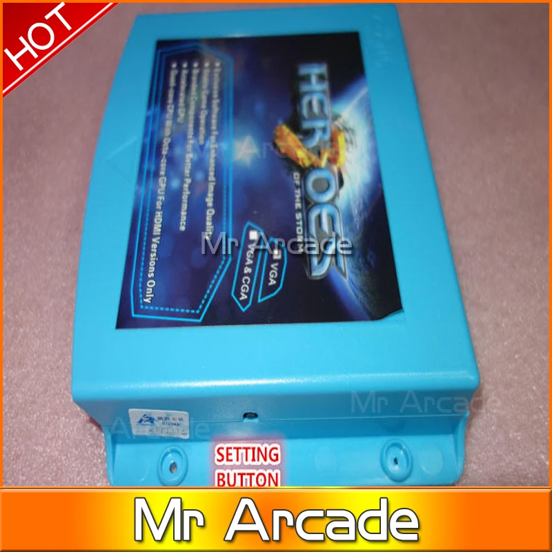 645 в 1 hero storm 3 VGA/CGA выход для LCD/CRT jamma аркадный шкаф игровой автомат игр | Спорт и