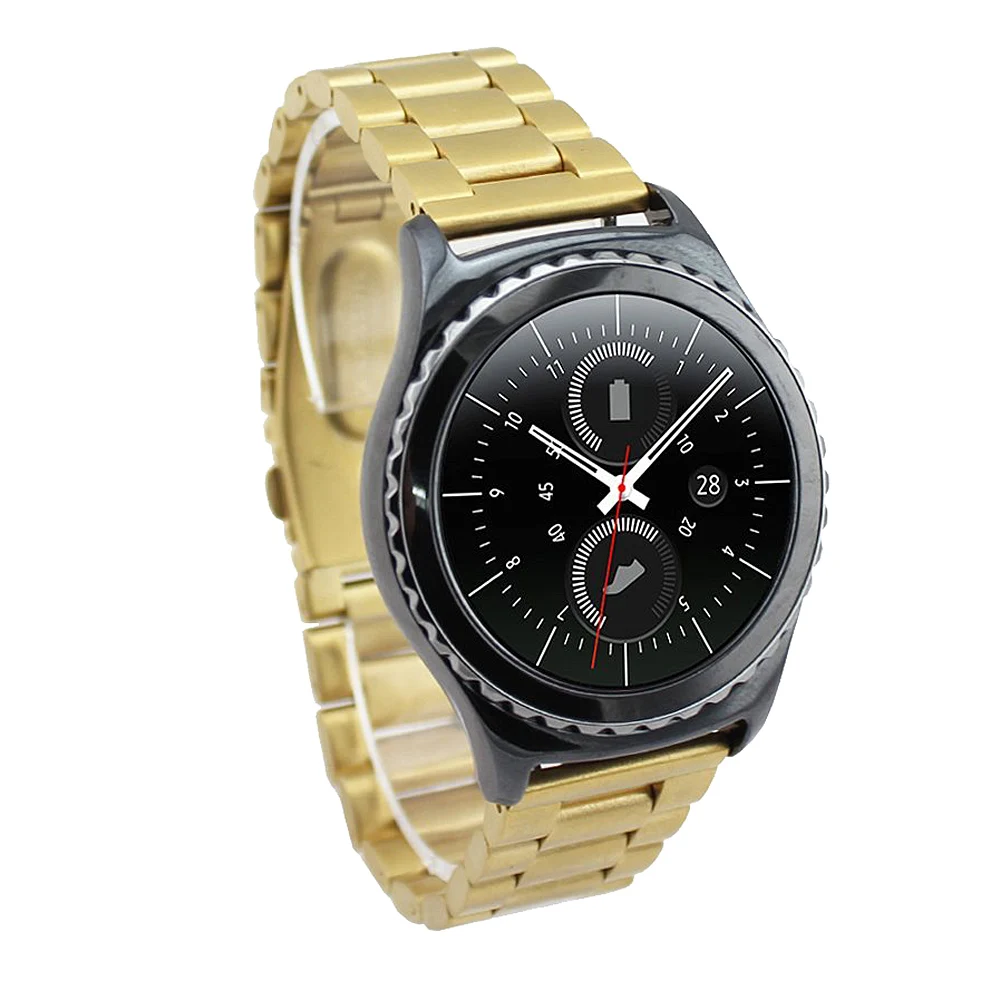 Часы из нержавеющей стали для Samsung Galaxy Gear S2 классические SM-R732 часы | Электроника