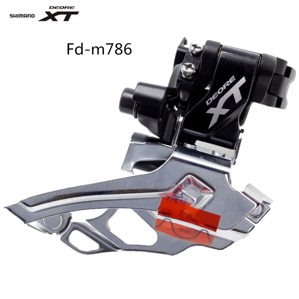 Shimano DEORE xt m786 Зажим 34,9 m786 прямое Крепление 2x10 скоростной передний переключатель