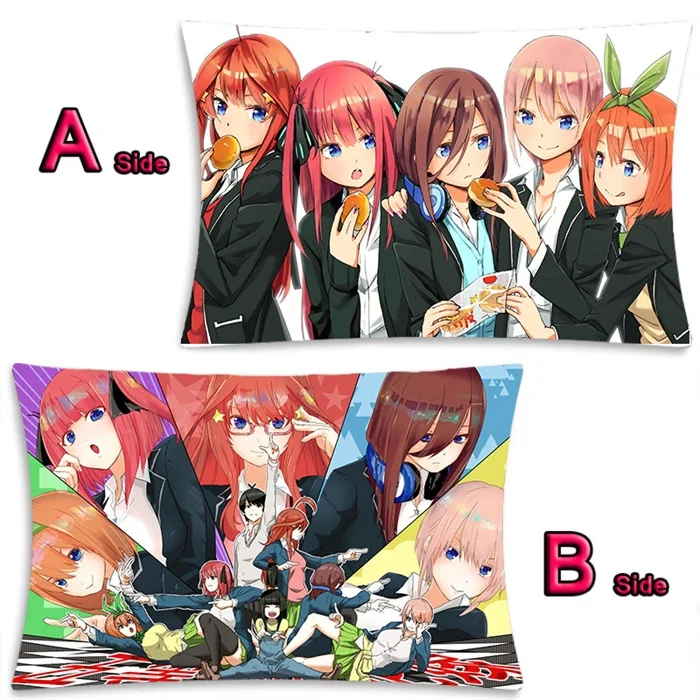 25 Аниме Go-Toubun no Hanayome Nakano Ichika Nino Miku Dakimakura обнимающий чехол для подушки для тела, наволочка для подушки, наволочка, 2WAY 35x55 см - Цвет: 25