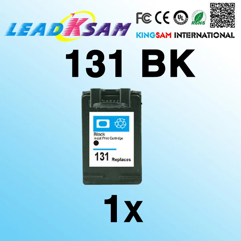 1 шт. Черный чернильный картридж для фотостудии hp131 C8765H 2710 2610 325 7410/7210/5743/5745/5748/6520/6540