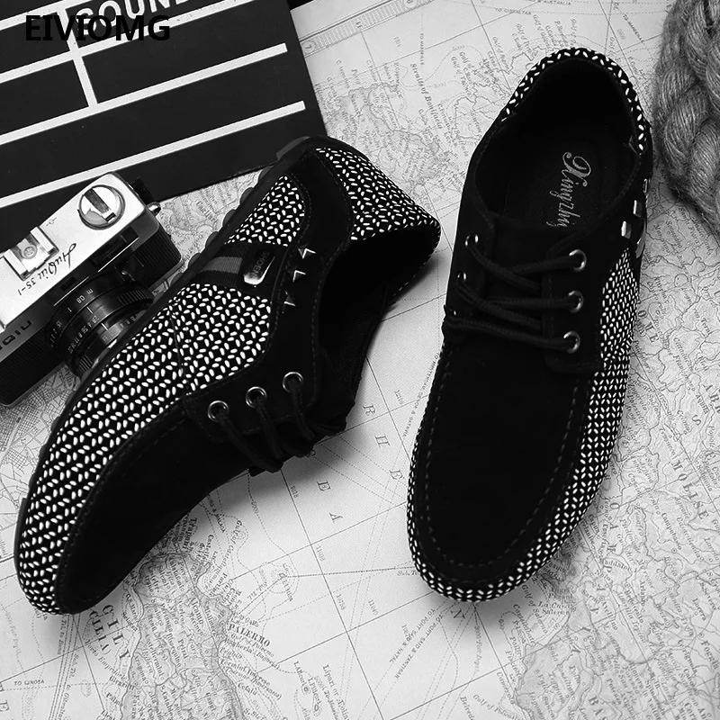 Новинка 2017 года Демисезонный модные Мужская обувь мужские мокасины Повседневное