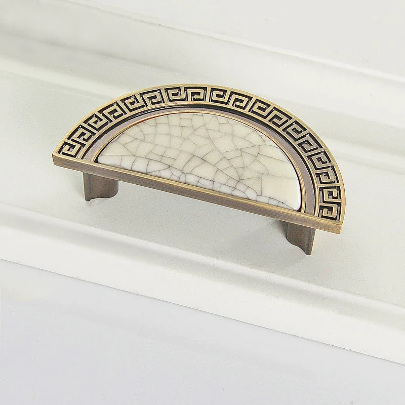 MEGAIRON антикварные ручки шкафа Кухня шкаф дверные Китайский Стиль ящик модного