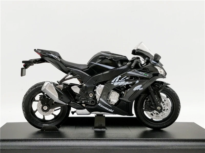 Welly 1:18 Kawasaki NINJA ZX10 RR литой мотоцикл