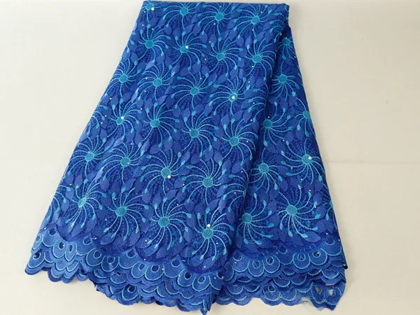 royal blue Лидер продаж, красивая кружевная ткань с бисером, вышитая кружевная ткань в нигерийском стиле, Высококачественная французская Тюлевая кружевная ткань - Цвет: royal blue