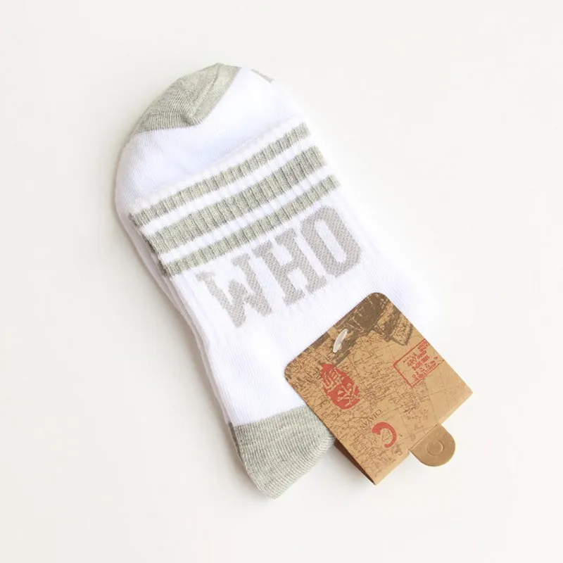 Корейский стиль Для женщин мода пот Носки для девочек дамы Школы Марка письма