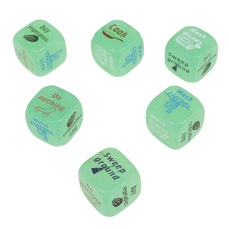 Новинка 1 шт./2 шт. световой домашней игры в кости забавные вечерние домашнюю