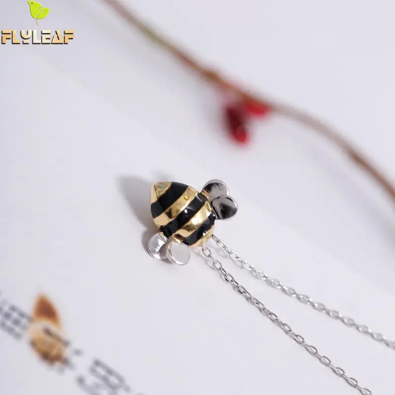 Женское Ожерелье Flyleaf с подвеской в виде пчелы ювелирное изделие из