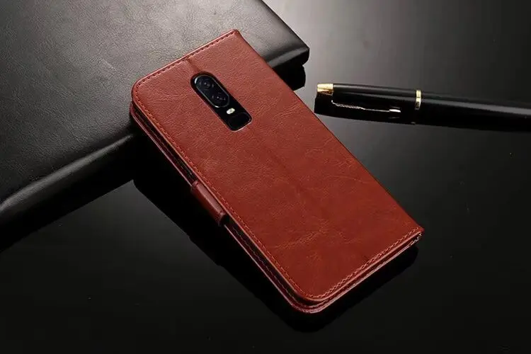 Флип Чехол Для huawei Ascend P8 Lite P 8 huawei P8lite ALE-L21 ALE-L23 ALE-L04 ALE-L02 кожаный бумажник чехол ALE L21 L23 L04 - Цвет: Brown