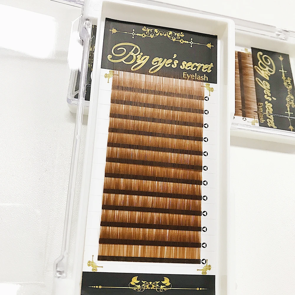 Накладные коричневые накладные ресницы усилитель для бровей Прямые