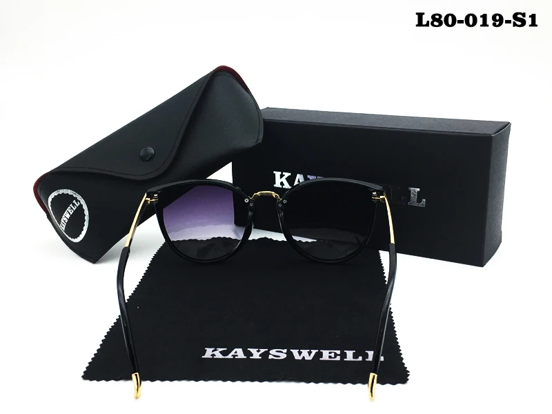 KAYSWELL Женские квадратные солнцезащитные очки Брендовые дизайнерские модные ретро градиентные солнцезащитные очки Oculos De Sol Feminino L80-019