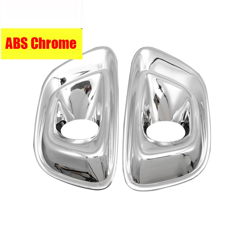 АБС-пластик хром для Jeep Compass 2013 2014 передняя противотуманная фара автомобиля