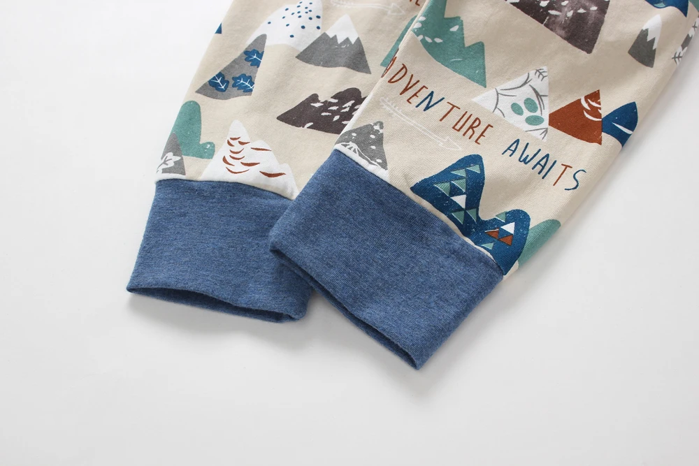 Одежда для малышей осень зима 2019 хлопковый Детский комбинезон с длинными