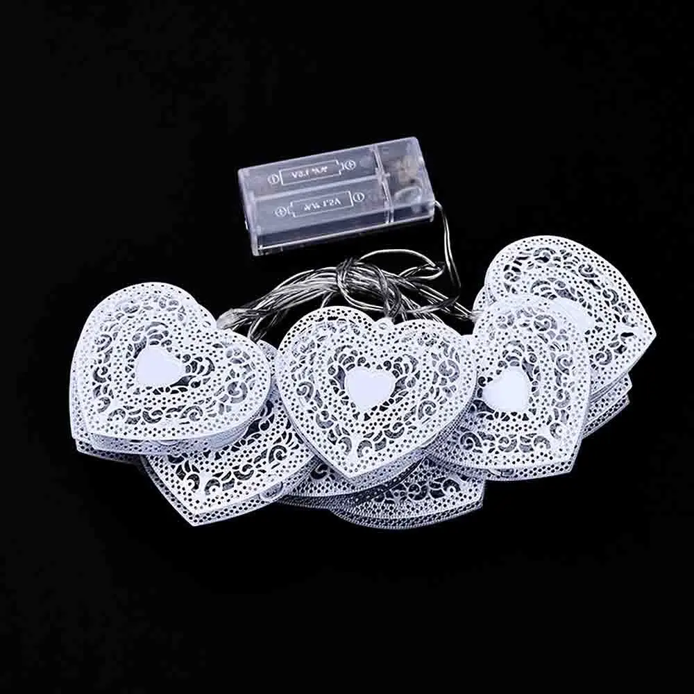 Светодиодный светильник-гирлянда в форме сердца Свадебный Сказочный светильник