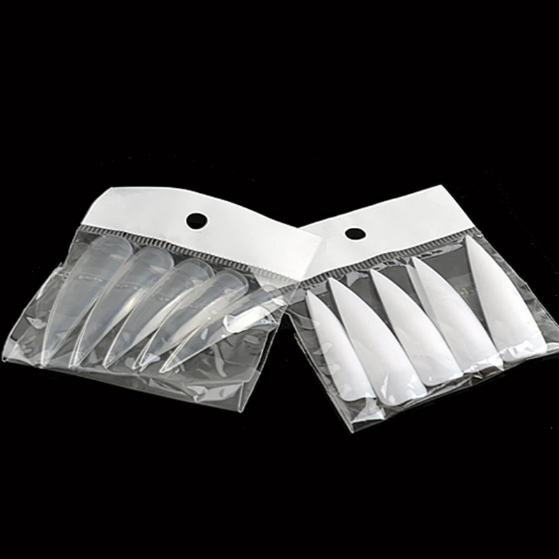 10 фотоблесток для салона сделай сам акриловые супердлинные острые концевые