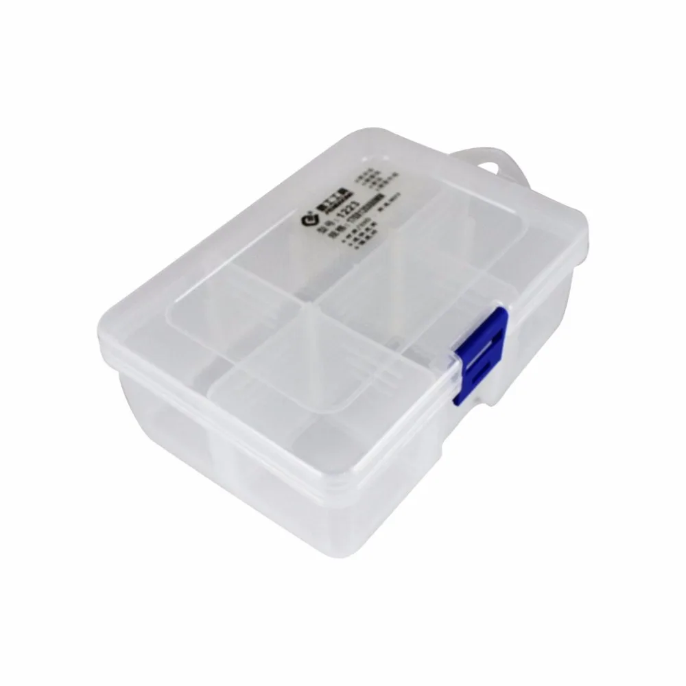 1223 пластиковая коробка для инструментов прозрачная электронные компоненты