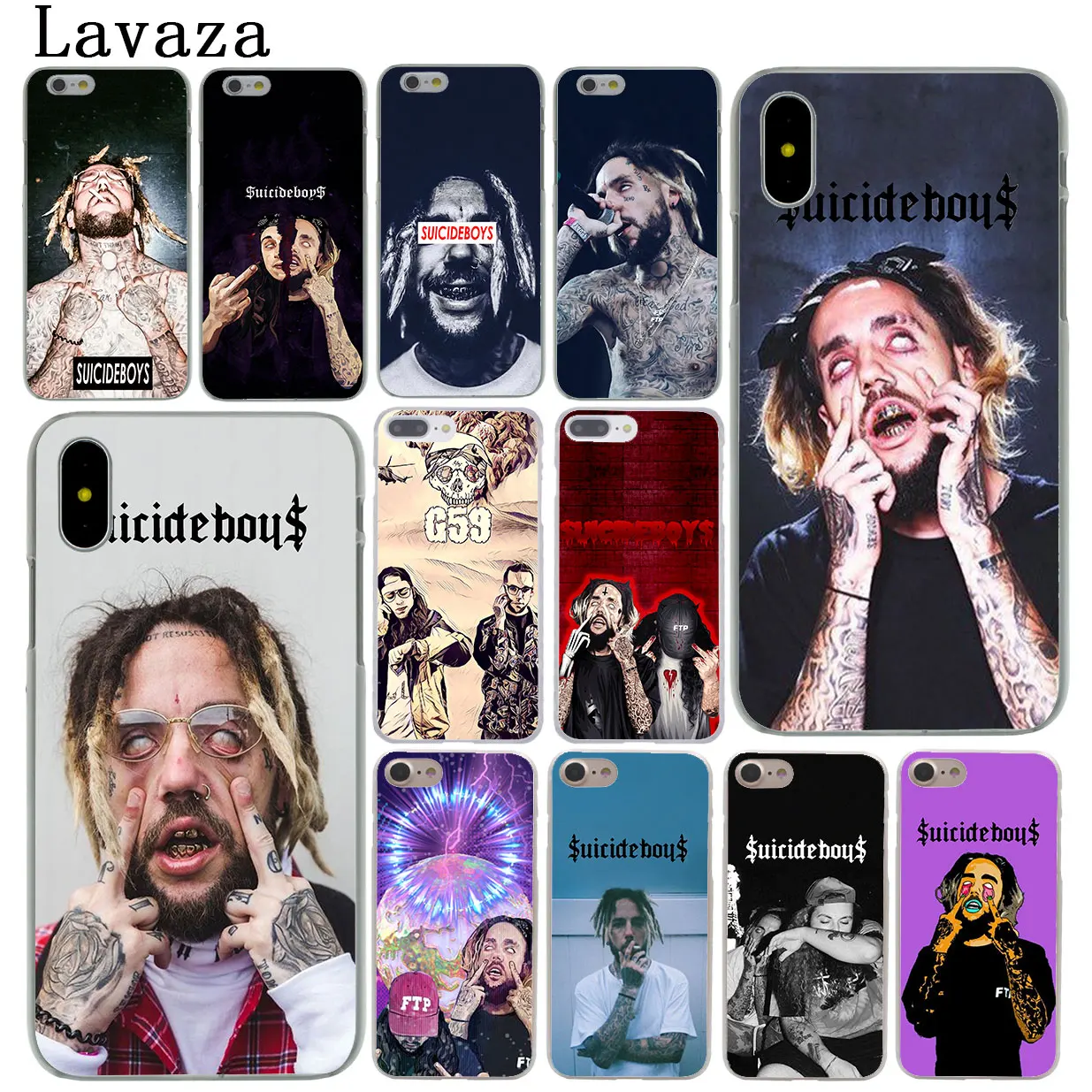 Lavaza FTP $ uicideboy Suicideboys жесткий чехол для телефона iPhone XR X XS 11 Pro Max 10 7 8 6S 5 5S SE 4S 4