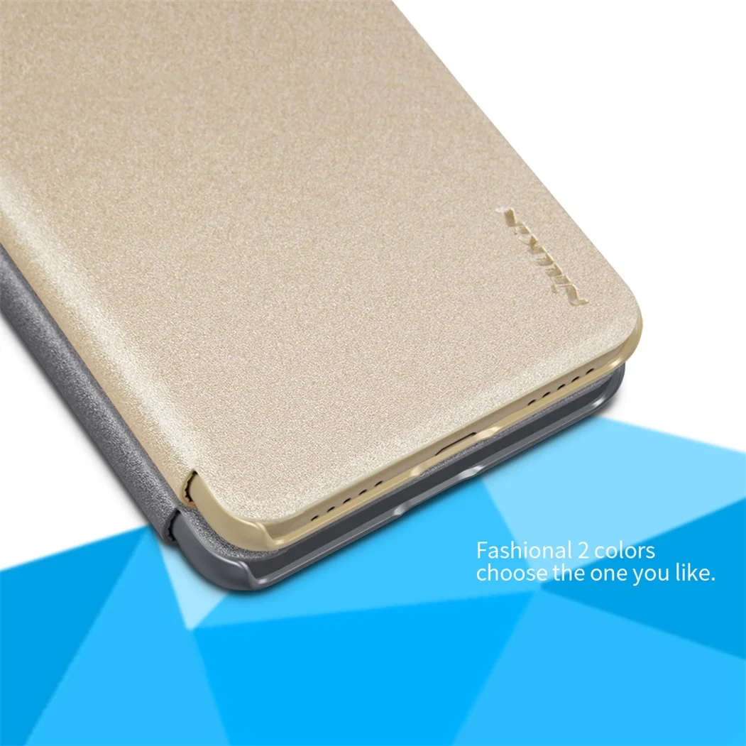 Для Xiaomi Redmi 5 чехол NILLKIN Sparkle серии супер тонкий протектор флип чехол из искусственной кожи чехол для Xiaomi Redmi5 Сумки для телефона