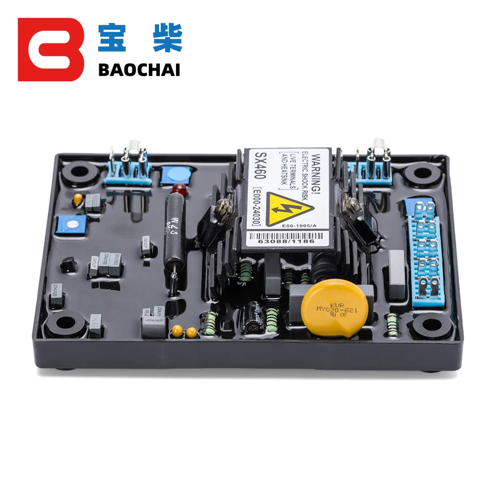 Генератор AVR SX460 Однофазный дизельный автоматический регулятор напряжения 220 В генераторная установка часть Регулируемый контроллер стабилизатор мощности
